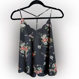 Nine Britton Black Floral Camisole